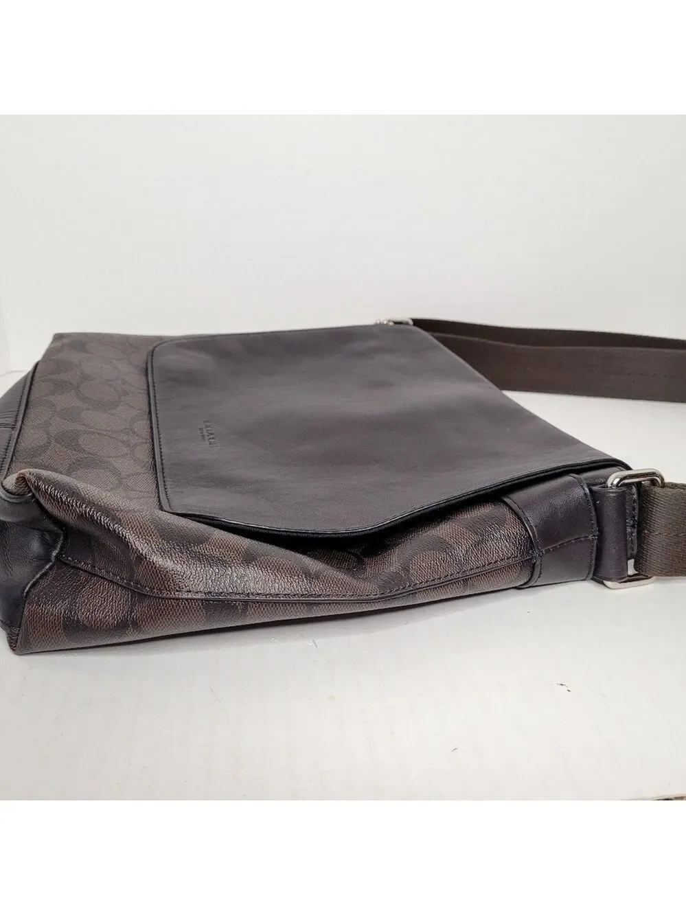 Coach Signature C's Houston Map Bag E1777-F54771